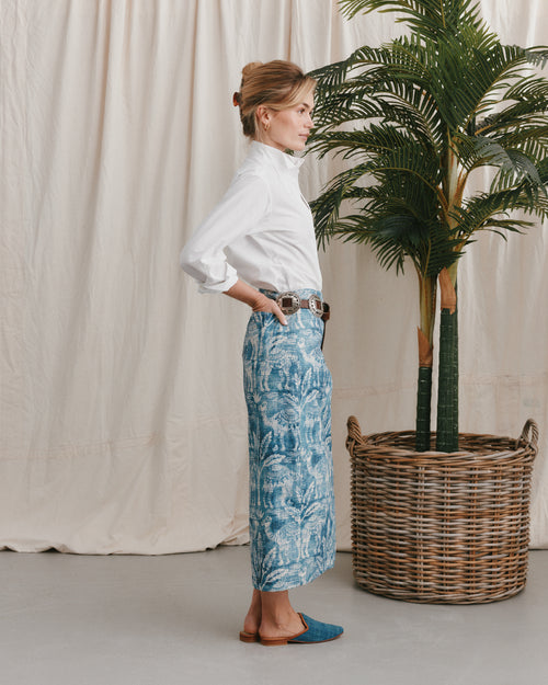 Indian Wrap Skirt Camel