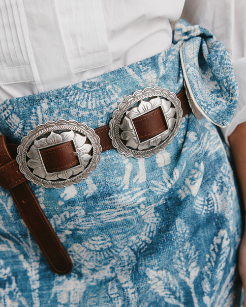 Indian Wrap Skirt Camel