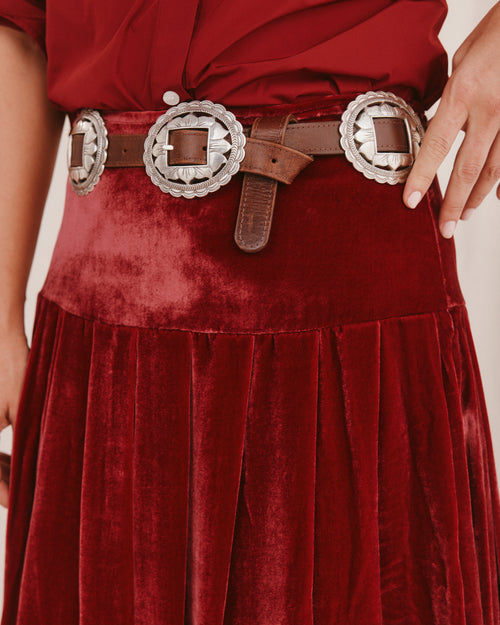 Monaco Skirt Ruby