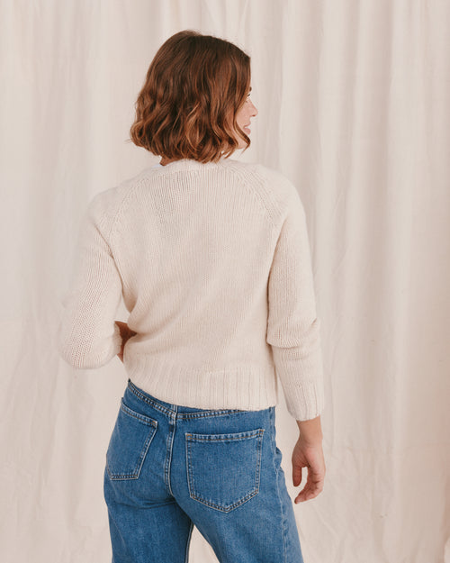 MOLOH Cardigan Ivory