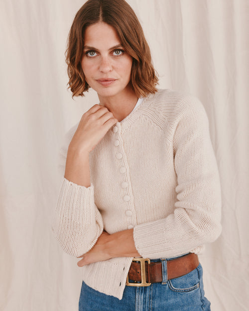 MOLOH Cardigan Ivory