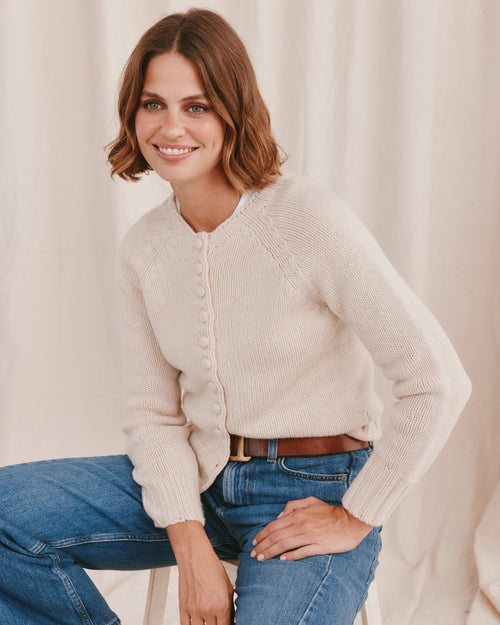 MOLOH Cardigan Ivory