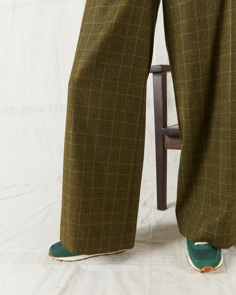 Puddle Pants Olive Check