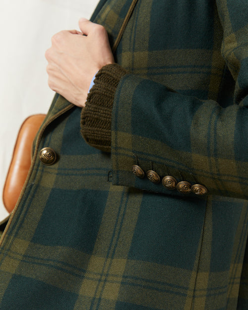 Warpole Jacket Green Plaid