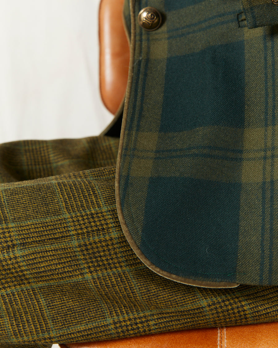 Warpole Jacket Green Plaid