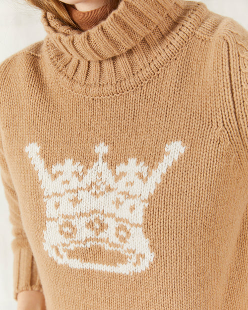 The Crown MOLOH Neck Camel