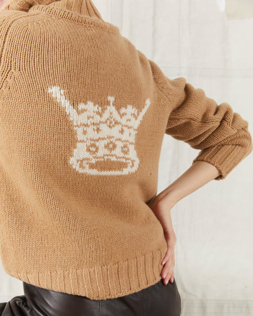 The Crown MOLOH Neck Camel