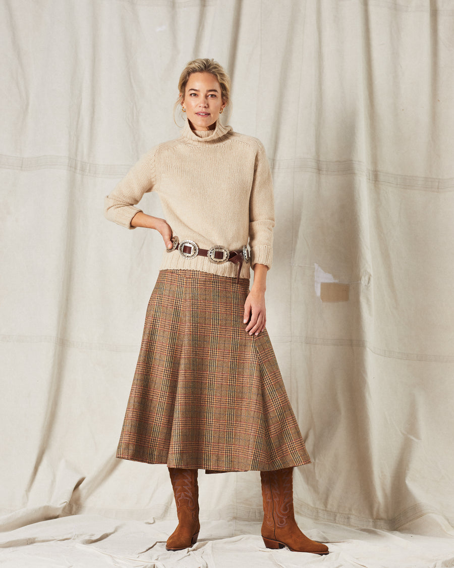 Prairie Skirt Tweed